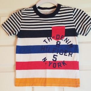 Boys Tommy Hilfiger Short Sleeve Shirt - S(6-7)
